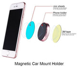 Magnetic Cell Phone Mount Holder - black