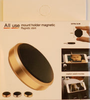 Magnetic Cell Phone Mount Holder - black