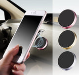 Magnetic Cell Phone Mount Holder - silver